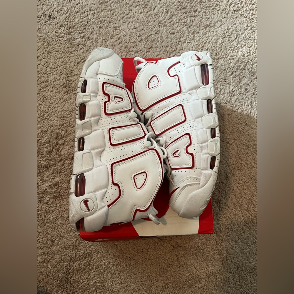 Nike Air More Uptempo red sz 9.5M